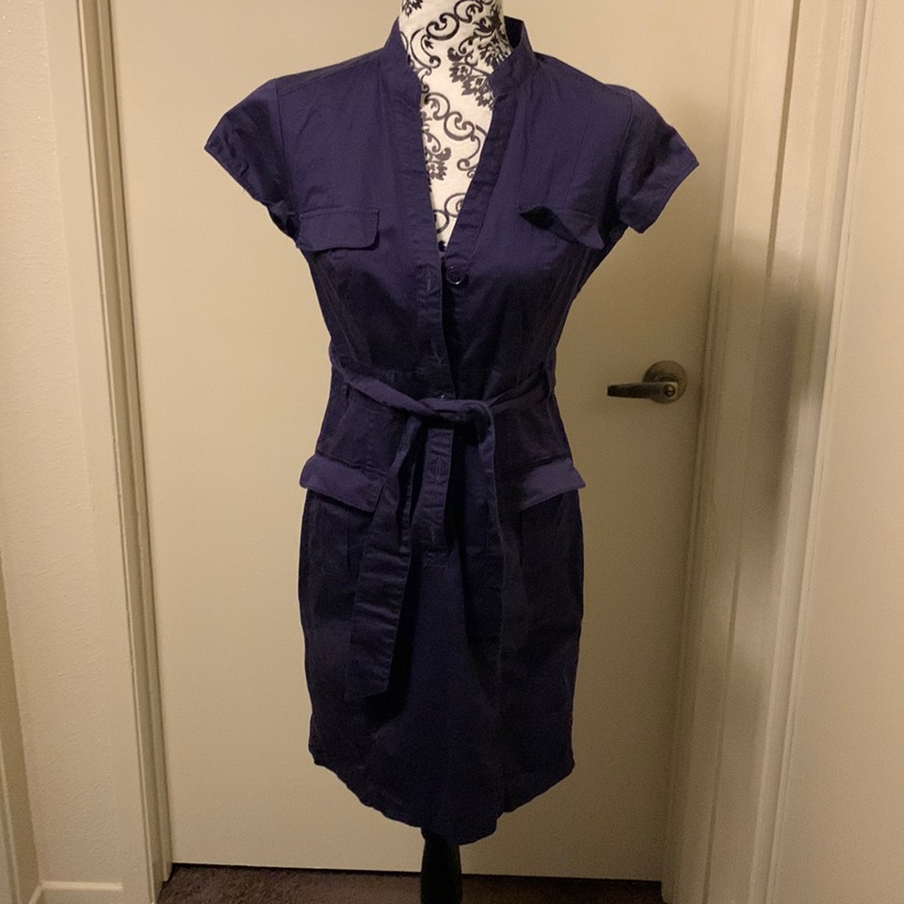 Purple  dress